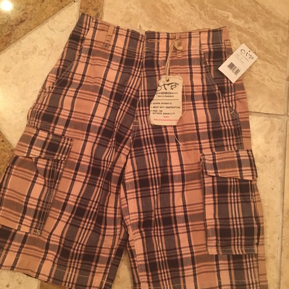 NWT - OTB Boys Plain Shorts